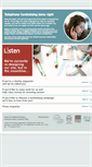 Mobile Screenshot of listenfundraising.com